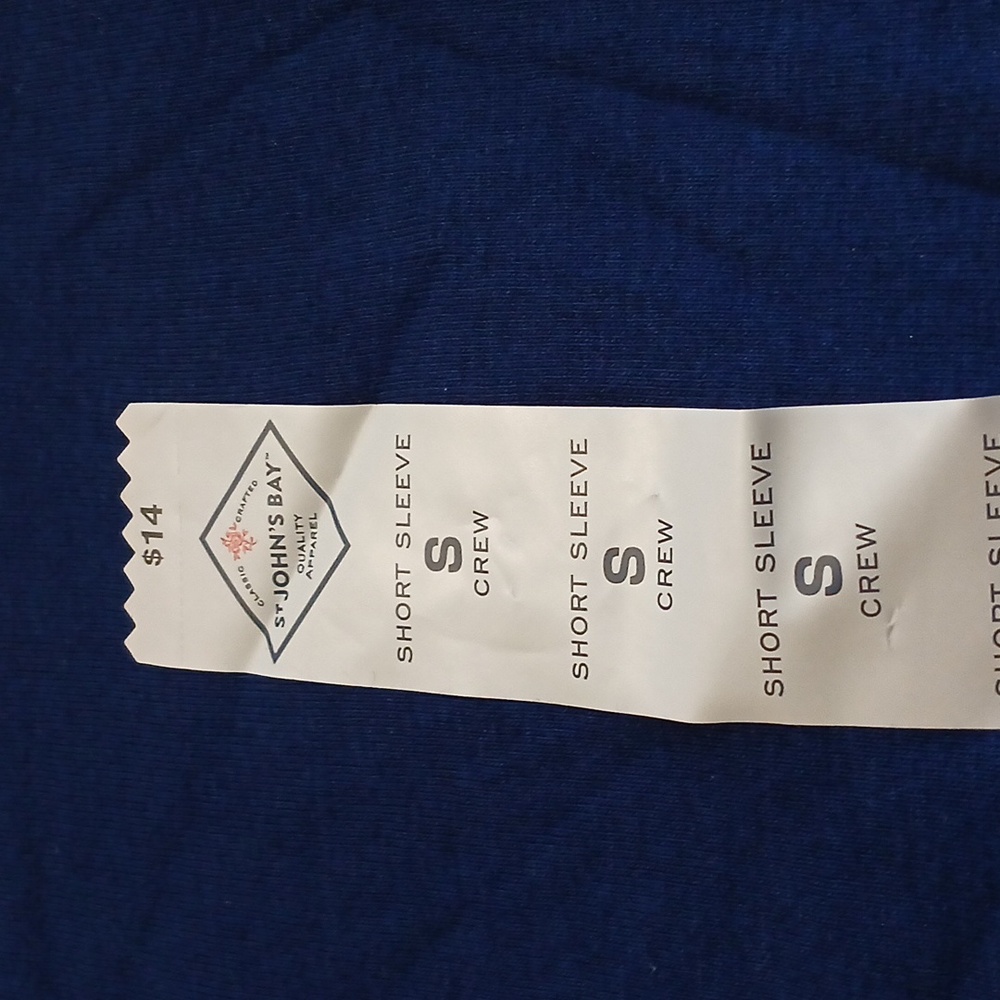 NWT John's Bay Womans Short Sleeve Crew Tee S - Picture 3 of 4